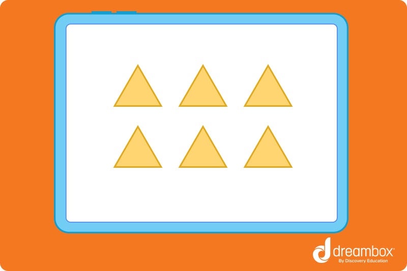 triangle two times tables