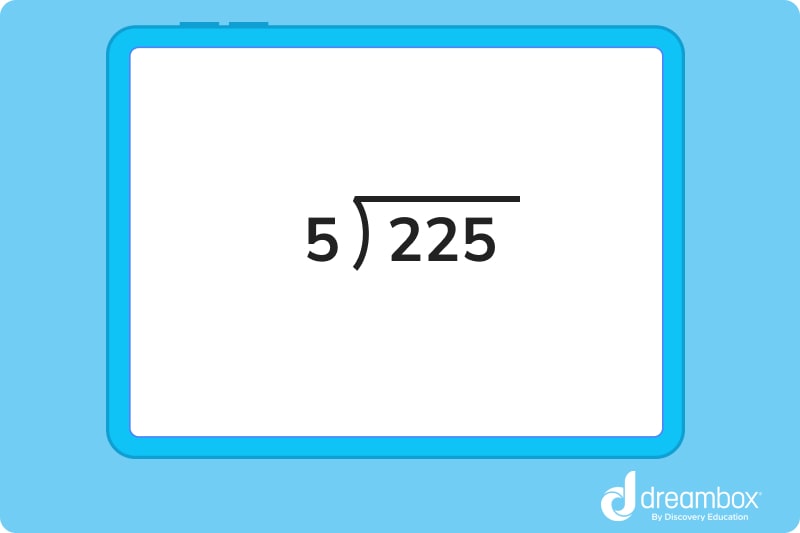 long division example